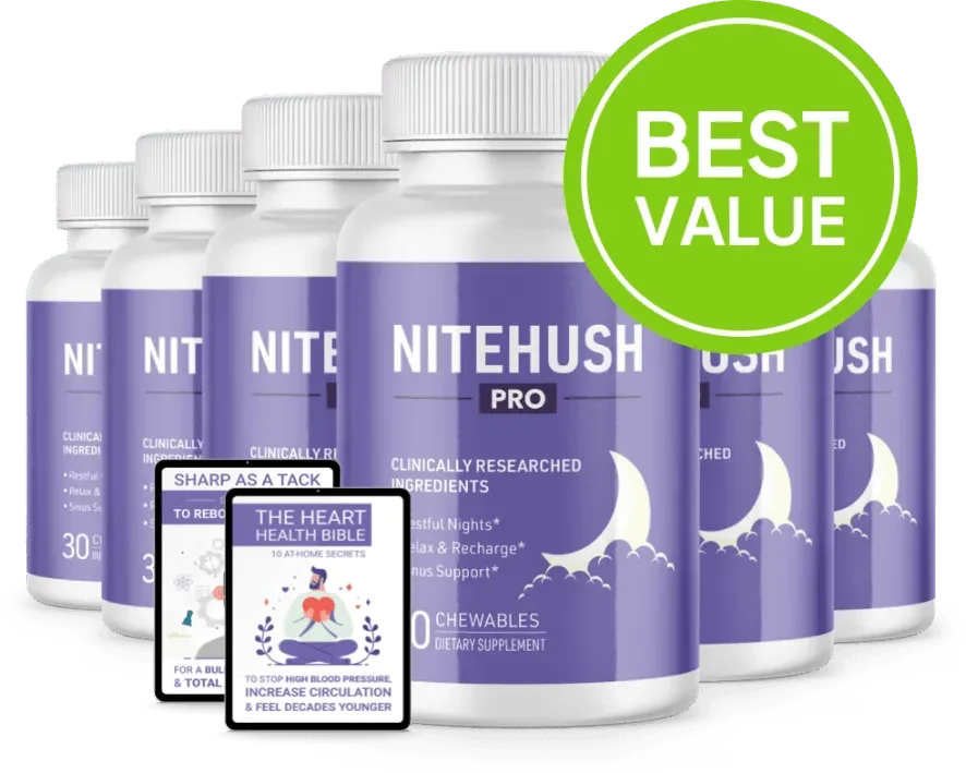NiteHush Pro 6 Bottles